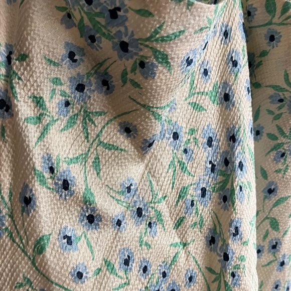 Zara Floral Cowl Neck Spaghetti Strap Slip Dress | Size Large - Picture 4 of 6